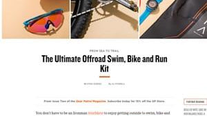 Gear Patrol: Ultimate Offroad Swim, Bike, Run Kit