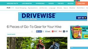 Mental Floss: 6 Pieces of Go-To Gear for Your Hike