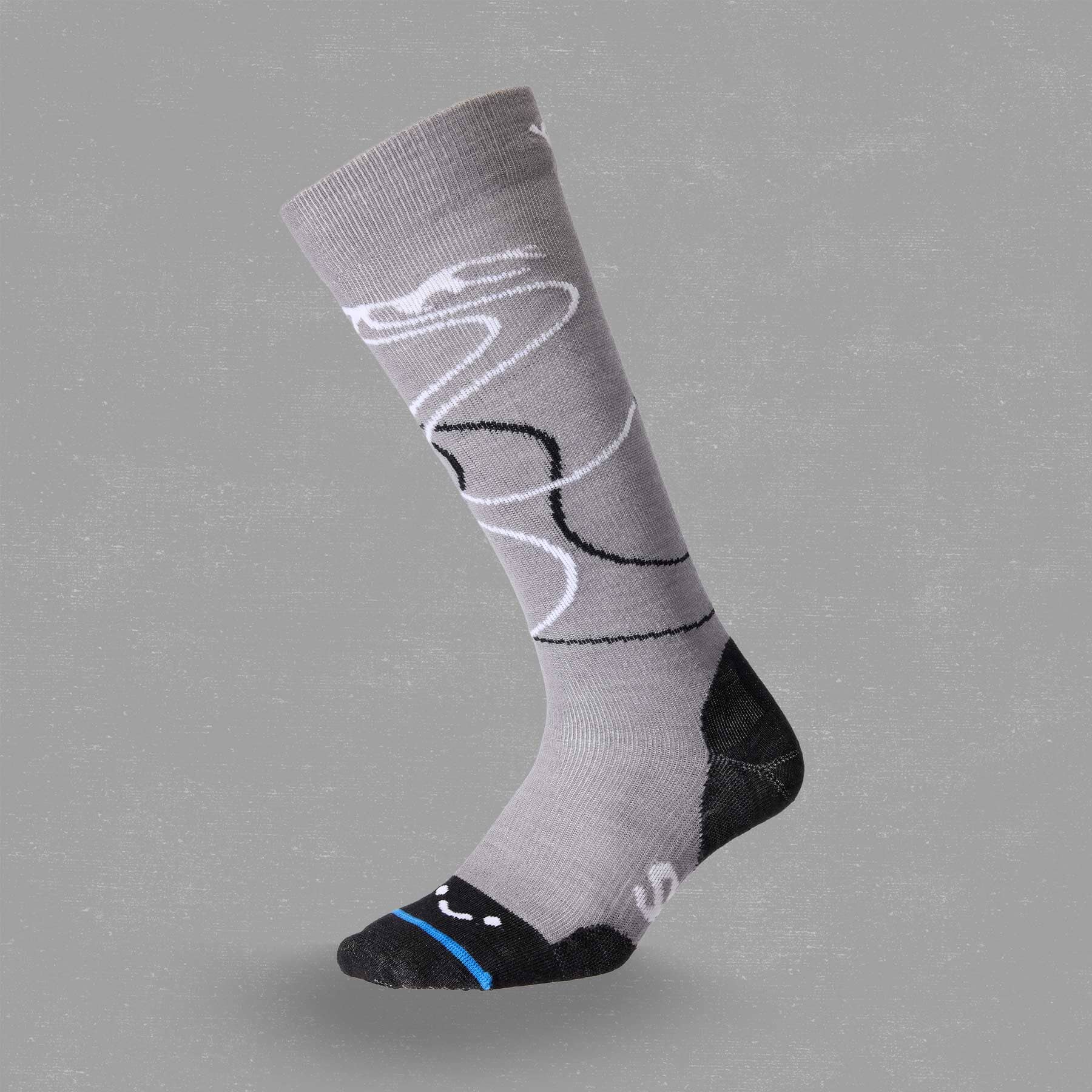 FITS Ski Tracks Ultra Light Cushion Over Calf Sock