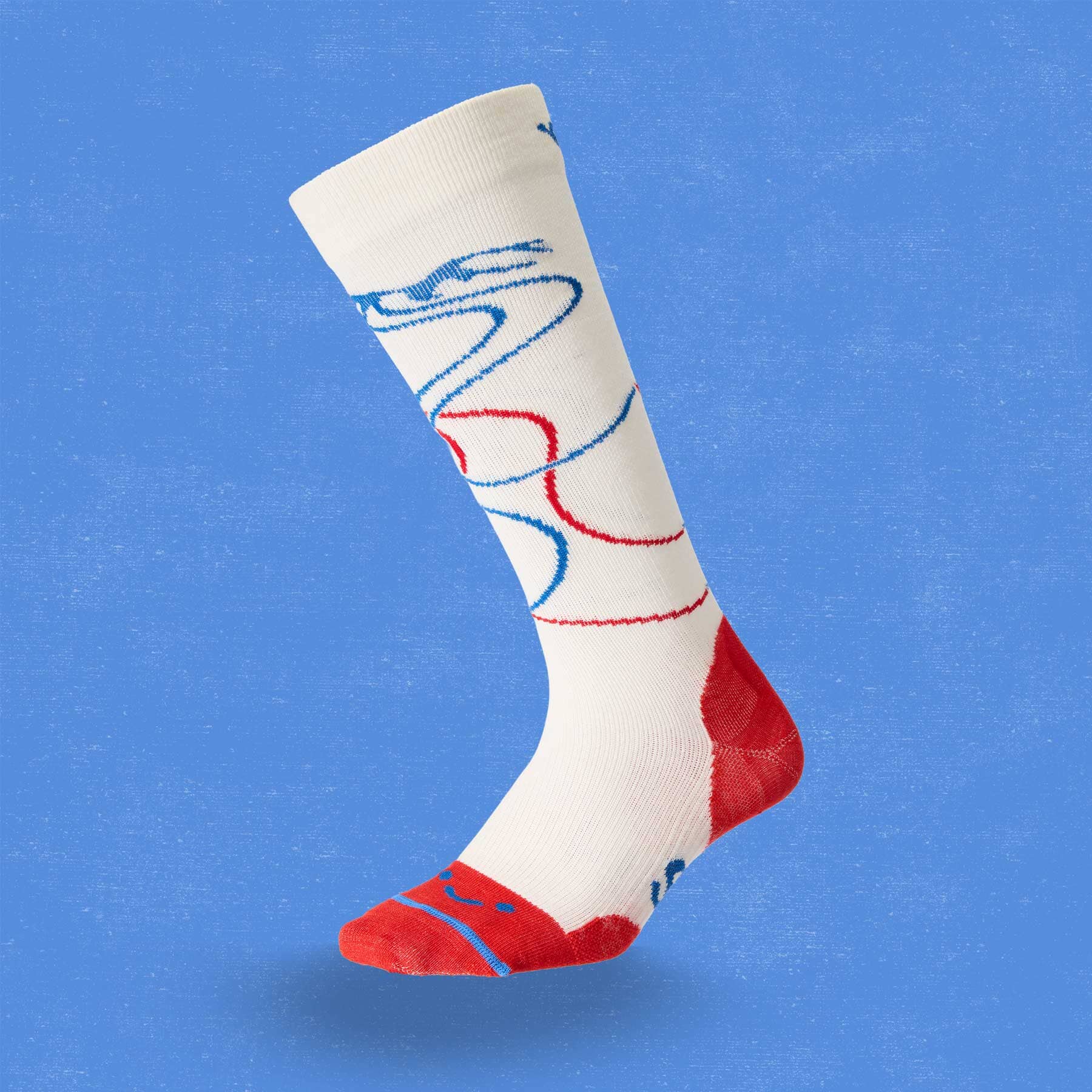 FITS Ski Tracks Ultra Light Cushion Over Calf Sock