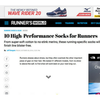 Runner's World: 10 High-Performance Socks for Runners