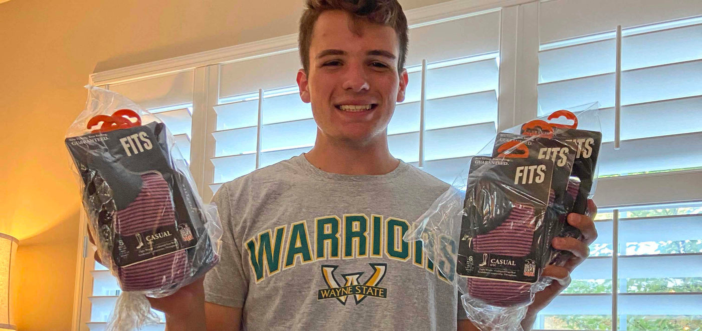 Detroit Socks Making a Difference, One Sock at a Time FITS®