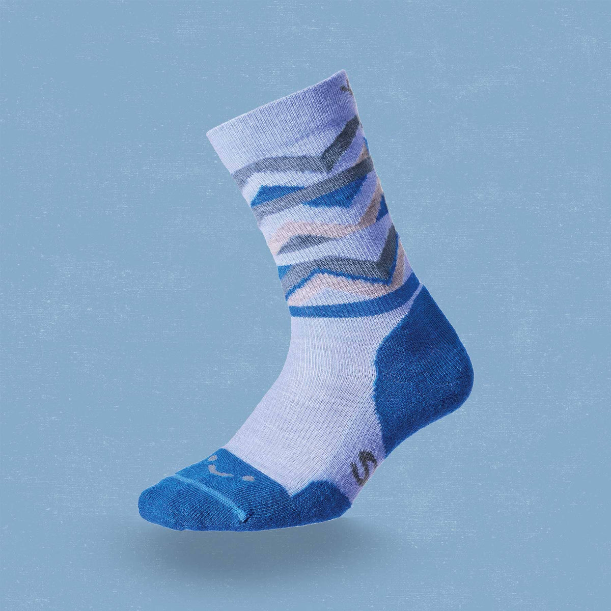 FITS Zig Zag Light Cushion Crew Sock – FITS®