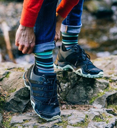 Medium Hiker (Striped) - Crew Tiger Lilly