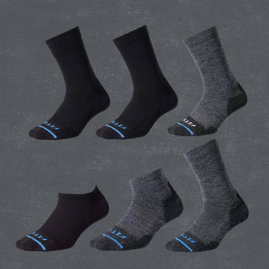 Sock Packs & Bundles - Save Big & Buy in Bulk | FITS®